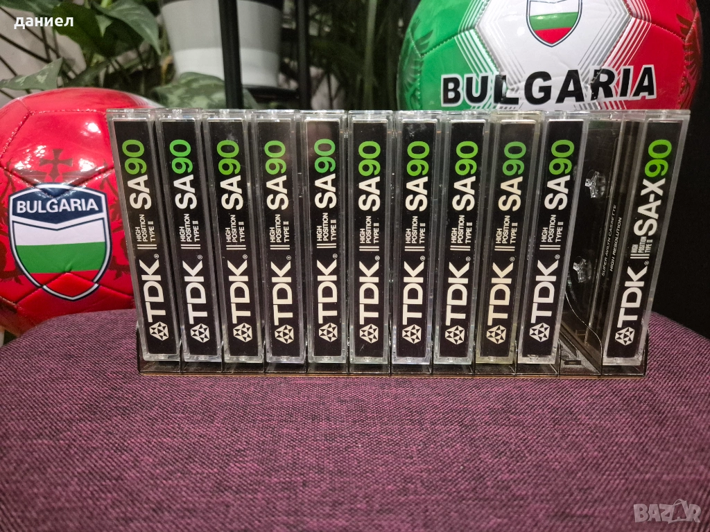 Качествени аудио касети TDK SA90 - TYPE II - хромна лента с хубаво диско от 80-те + подарък, снимка 1