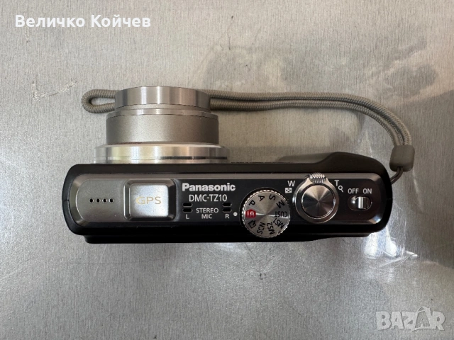 Фотоапарат Panasonic Dmc-Tz10 с gps!, снимка 3 - Фотоапарати - 54123523