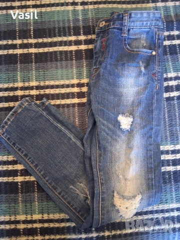 Летни дънки за момче 10 год., снимка 5 - Детски панталони и дънки - 54110215