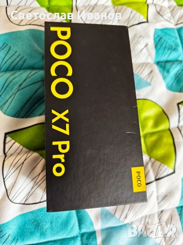 Poco X7 Pro 5G 12/512 BLACK, снимка 6 - Samsung - 54416300