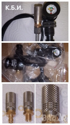 ПРОДАВАМ Въздушна пушка PCP Kral Arms Bigmax X Black кал.- 25 - 6.35 мм. - окомплектована на 100% , снимка 9 - Въздушно оръжие - 54810855