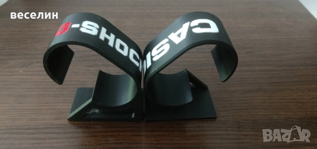Стойка за часовник от pvc с надпис Casio или G-Shock, снимка 3 - Мъжки - 55056680