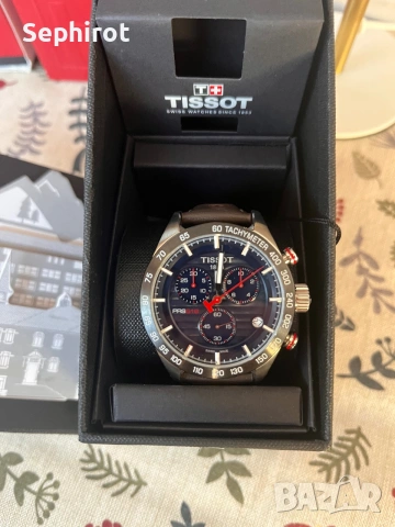 ЧИСТО НОВ Tissot PRS 516 Chronograph – Пълен комплект, снимка 4 - Мъжки - 55038735