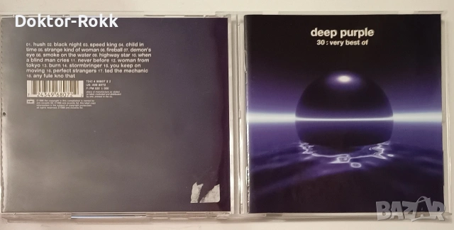 Deep Purple - оригинални дискове , снимка 4 - CD дискове - 54530881