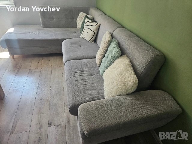 Диван с размер 305/206, снимка 2 - Дивани и мека мебел - 54537323