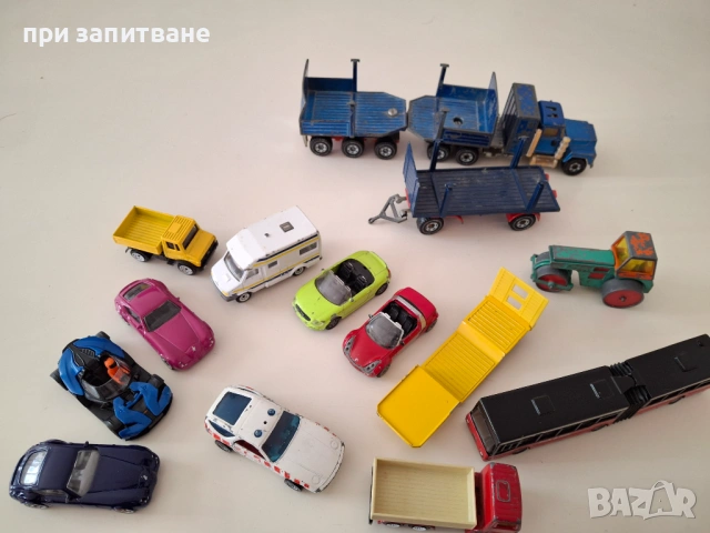 Интересни стари и по-нови SIKU кемпер, валяк, колички, камиони, автобус , снимка 4 - Колекции - 40406293