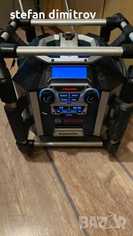 Aкумулаторно радио Bosch GML 50 SOLO ProMix 18V / без батерия и зарядно/, снимка 5 - Други инструменти - 55354595