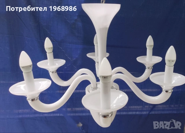 Осветителни тела, Полилеи., снимка 6 - Лампи за таван - 55173075