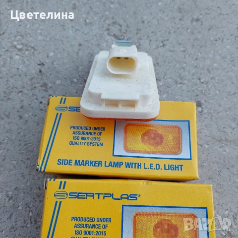 LED габарити за Волво/ Volvo 24 волта, снимка 3 - Части - 54305377