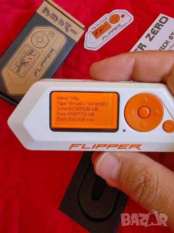 Flipper Zero + C1101 антена, снимка 4 - Друга електроника - 54143788