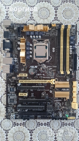 Дънна платка ASUS Z87-A и процесор Intel Core i5-4670K