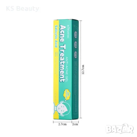 Kormesic Salicylic Acid Anti-Acne Gel - гел против акне, снимка 2 - Козметика за лице - 55378718