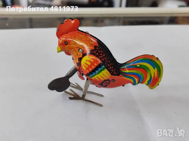 Механична играчка петел