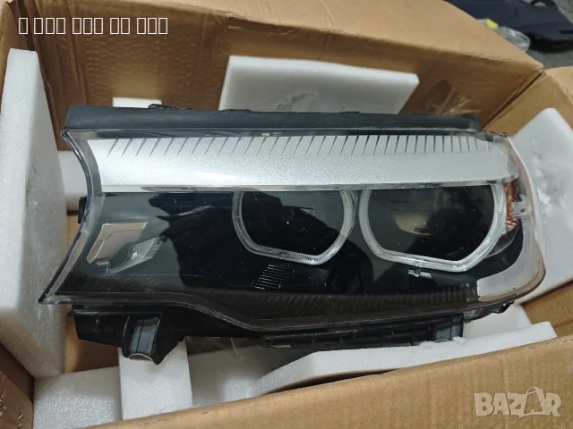 Оригинален напълно оборудван LED фар за BMW 5 Серия G30 (Pre-LCI) – С модули, снимка 2 - Части - 55669835