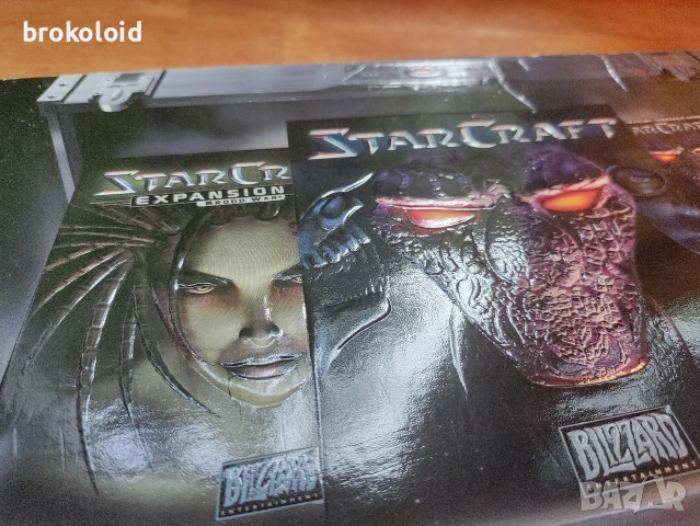 StarCraft + BroodWar Battle Chest big box, снимка 2 - Игри за PC - 55012473