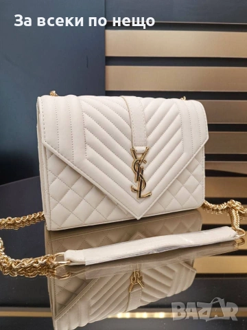 Yves Saint Laurent Дамска Чанта С Дълга Дръжка Синджир - Различни Цветове Код A1546, снимка 7 - Чанти - 55159128