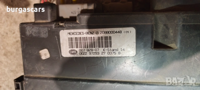 Вакуум помпа централно заключване 2088000448 Mercedes C 180 W202 1.8-122к.с., снимка 2 - Части - 54780037