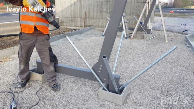 Поцинковани анкери за огради и соларни конструкции | Производител, снимка 10 - Огради и мрежи - 53995922