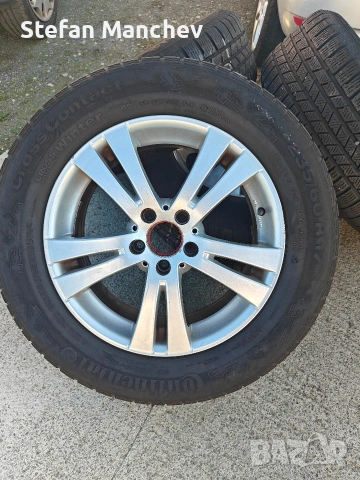 Mercedes 17 цола 5x112 ОригиналниАлуминиеви Джанти с гуми, снимка 3 - Гуми и джанти - 54607155