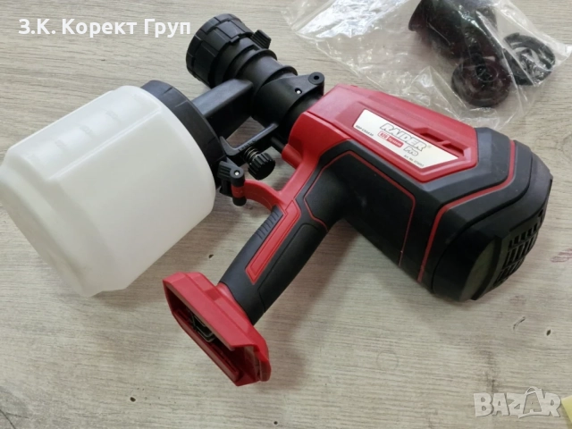 Акумулаторен пистолет за боя с вграден компресор Raider RDP-CSGC20 Solo, R20, 20 V, 1.5-2.5 мм, 1 л, снимка 3 - Други инструменти - 55322781