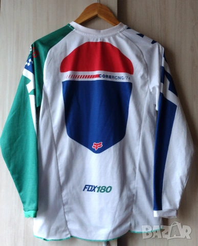 Fox Racing 180 Sayak - Moto Jersey Мото крос, снимка 13 - Аксесоари и консумативи - 55156239