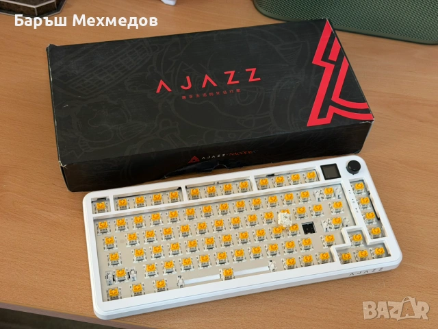 Ajazz AK820 MAX HE - Магнитни суичове (Hall Effect) + Клавиатура за части