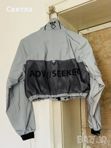 Комплект Bershka - непромокаем панталон с късо горно. Ново. Размер XS. € 38  , снимка 5 - Костюми - 54159114