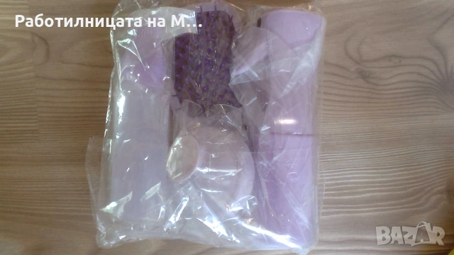 Комплект гребен апликатор за коса и масажор за скалп