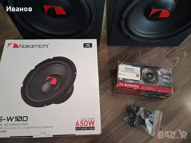 Тонколони DIY Nakamichi Pioneer, снимка 2 - Тонколони - 54797132