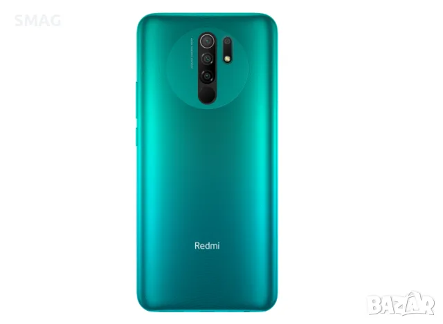 Запазен Xiaomi Redmi 9 4/64GB (Ocean Green) с NFC + кутия, снимка 2 - Xiaomi - 55320649
