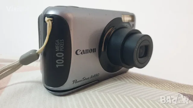 Canon Power Shot A490 - 10mPX, снимка 3 - Фотоапарати - 55363528
