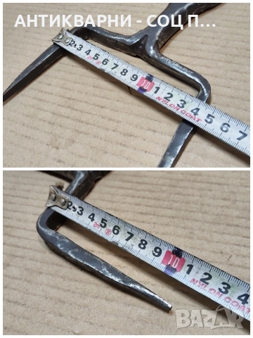 Стар Кован Инструмент, Ковано Сечиво. / НОМЕР 1761., снимка 7 - Антикварни и старинни предмети - 53991364