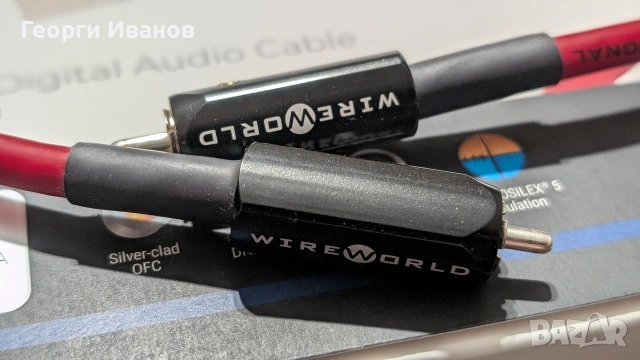 wireworld starlight 10 - 1 m coaxial rca audio cable, снимка 3 - Други - 54114988