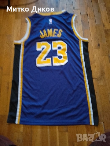 Lakers #23 Lebron James баскетболна тениска размер М, снимка 2 - Баскетбол - 54781652