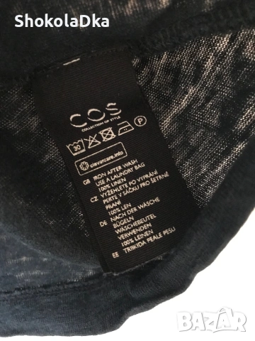 Потник COS 100 % лен, снимка 5 - Потници - 54331541