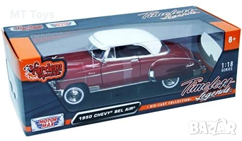 Метална кола MOTOR MAX 1:18