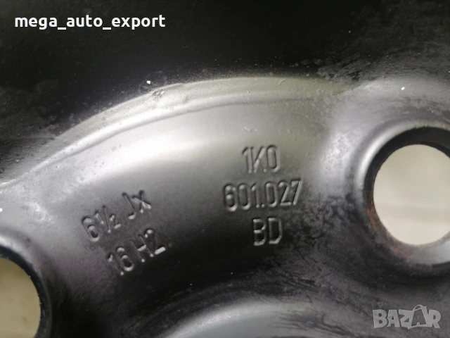 4 бр. джанти за VW Audi 5 X 112 mm. 16 цола, снимка 3 - Гуми и джанти - 54889776