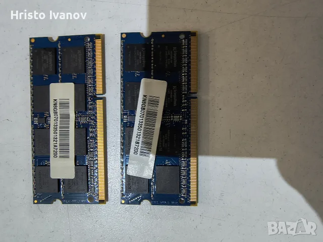 Рам памет за лаптоп DDR3 2x8 GB Kingston , снимка 2 - RAM памет - 55294471