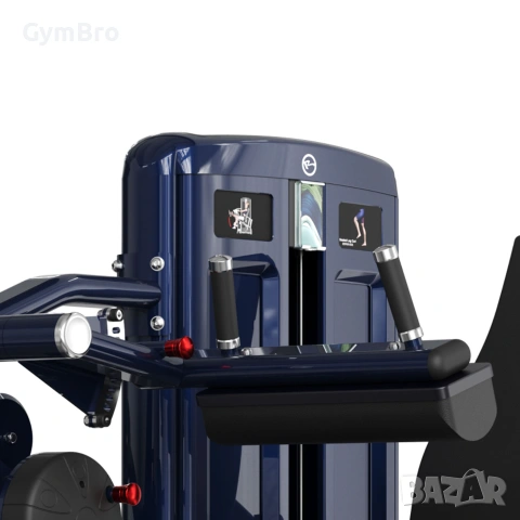 Real Leader M7PRO-2004 – професионална машина за задно бедро от седеж / Seated Leg Curl, снимка 2 - Фитнес уреди - 55273338