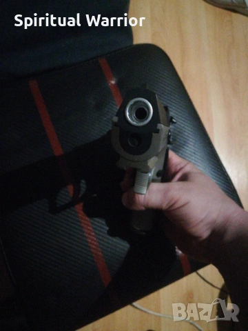 Метален Airsoft пистолет Jericho(baby Desert Eagle) 1 джаул. На CO2, снимка 3 - Въздушно оръжие - 54496892