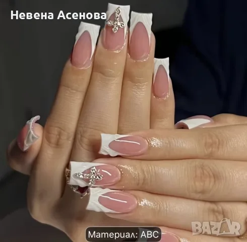 (Комплект ръчно изработени нокти), снимка 5 - Подаръци за жени - 55335218