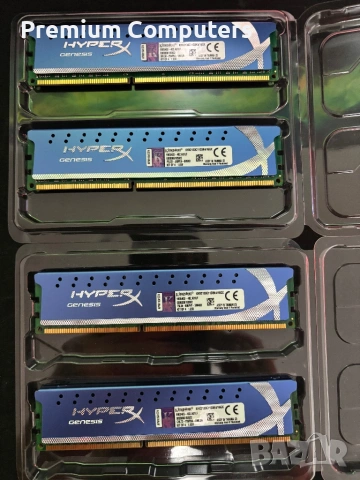 Рам памет DDR3 Kingston HyperX 16 GB (4x4) 2133MHz , снимка 2 - RAM памет - 54372165