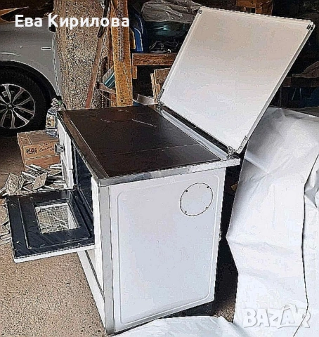 Готварска печка на дърва Alfa Plam H90, снимка 4 - Печки, фурни - 54543373