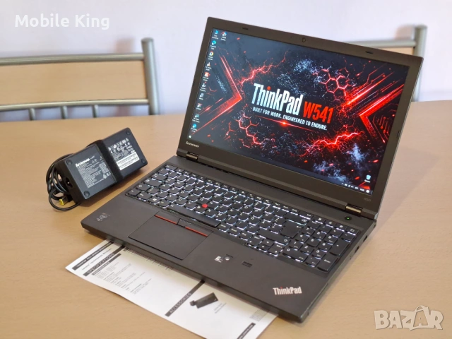 УНИКАЛЕН THINKPAD W541 WORKSTATION - FULL HD 1920x 1080 / 24GB RAM / 512GB KINGSTON + 1TB WD BLUE / 