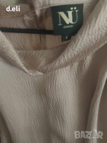 MU Danmark Size L Коприна и Custommade Original Size M-L 100% Коприна Страхотен топ