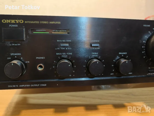 Оnkyo a-8430 amplifier-made in japan-внос от Германия , снимка 2 - Ресийвъри, усилватели, смесителни пултове - 55670354