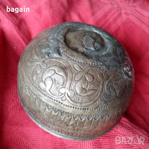 Сачанов възрожденски тас., снимка 4 - Антикварни и старинни предмети - 54606339