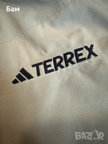 Оригинално мъжко водонепромокаемо яке Adidas Terrex RainRdy размер Л, снимка 7 - Якета - 54838573