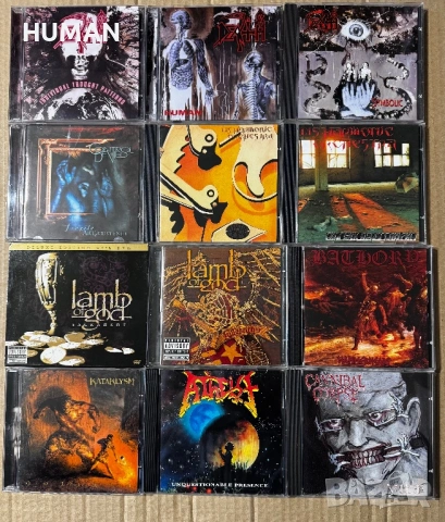 Death - Control - Cannibal - Bathory - Lamb - Disharmonic 