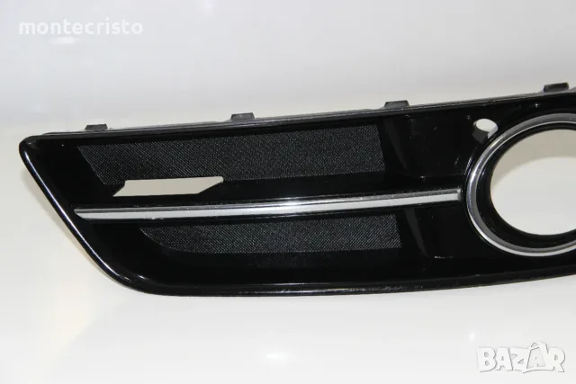 Дясна решетка халоген Audi A3 8P facelift (2008-2012г.) 8P0807682J фар за мъгла S-Line Sline, снимка 2 - Части - 55612103